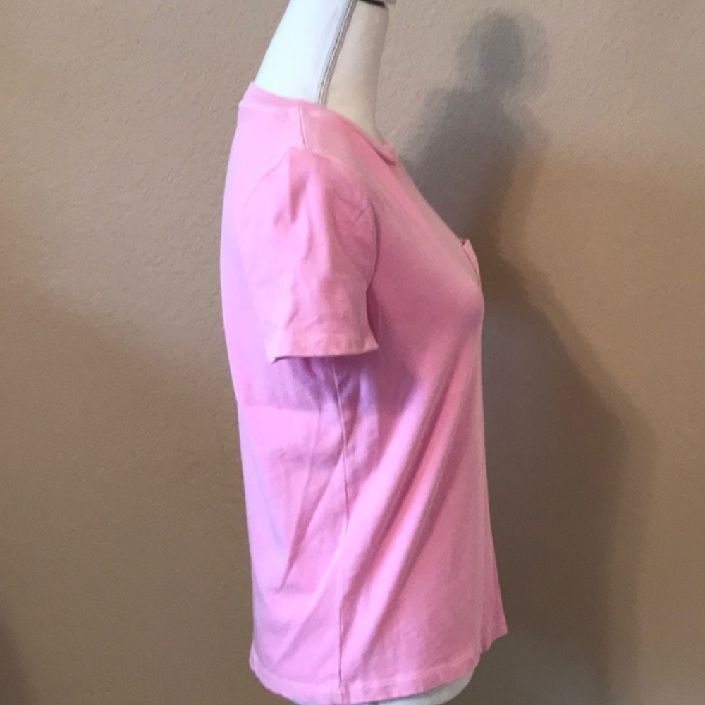 Gap Pink Cotton Crop Tee - Picture 8 of 12